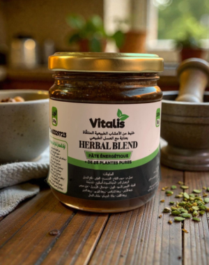 خليط من الأعشاب الطبيعية المنتقاة بعناية مع العسل الطبيعي